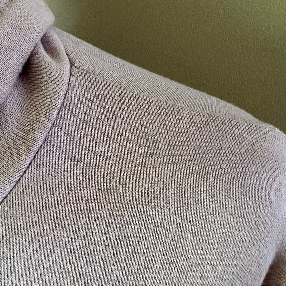 Charlotte Russe Small Pink Turtleneck Sweater Sweatshirt Top Shirt - Picture 4 of 5